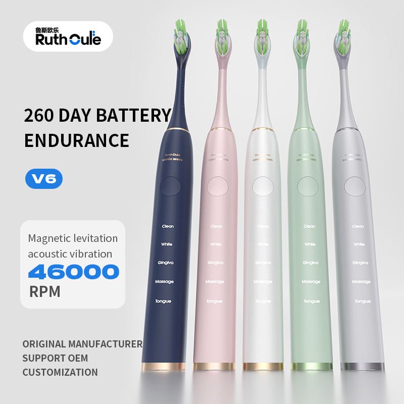🔥 V8 Sonic Electric Toothbrush — Upgrade Your Smile Feel the difference from your very first brush! 🦷✨